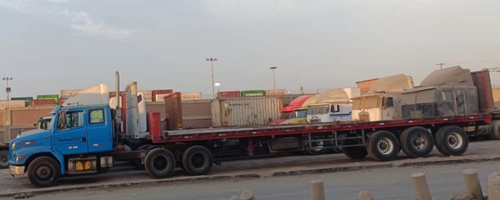 Transporte de contenedores