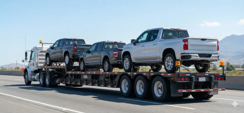 Transporte de camionetas